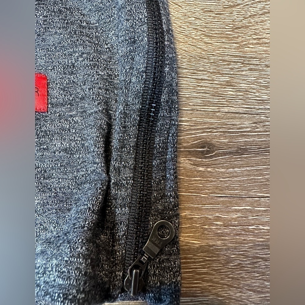 Haus of JR Harper SS Side Zip Tee Charcoal - Picture 3 of 11